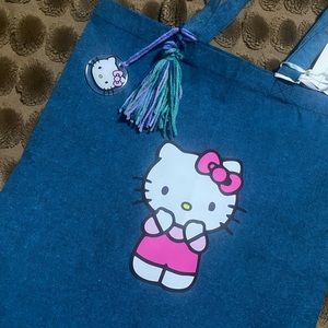 Hello kitty tote bag